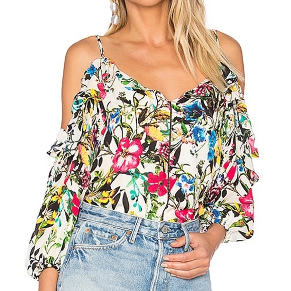 Parker Cold Shoulder Blouse - Picture 11 of 11